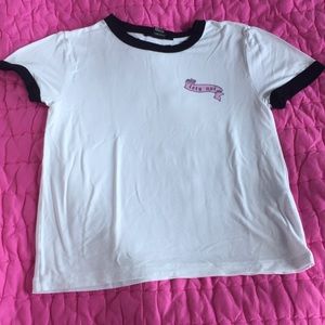 Forever 21 Tops - White and black top Forever 21 Tops - White and black top